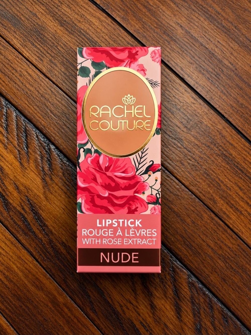 Rachel Couture Nude Lipstick w/ Rose Extract 🌹 New in Box